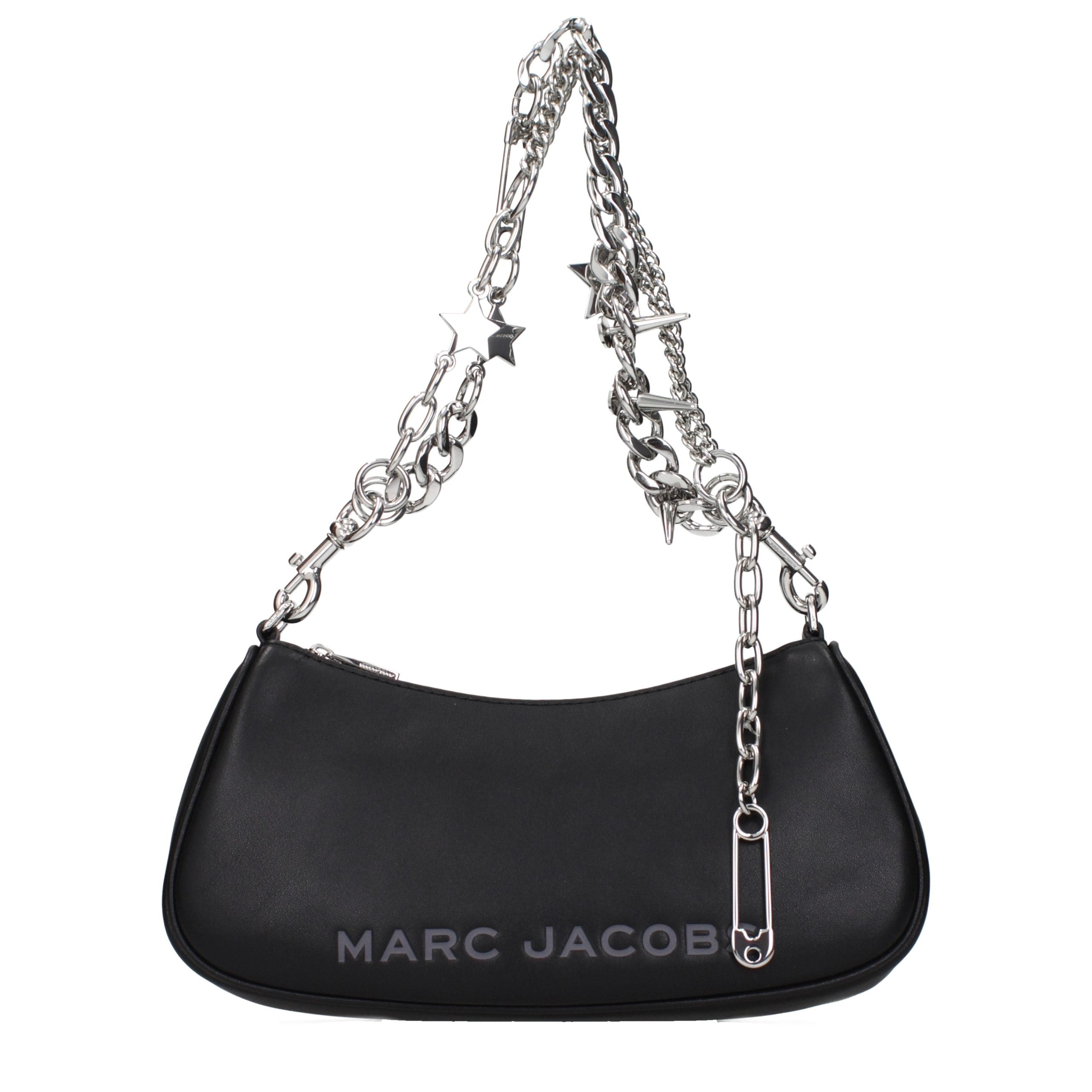 Black Leather Shoulder Bag