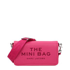 Fuchsia Leather Crossbody Bag