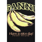 Banana-Print Cotton Sweater
