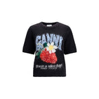 Black Alpaca Wool Blend T-Shirt