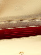 Gold Lambskin Bettina Clutch