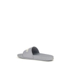 Gray Logo Rubber Slides