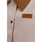 Multicolor Polyester Twill Full-Length Jacket