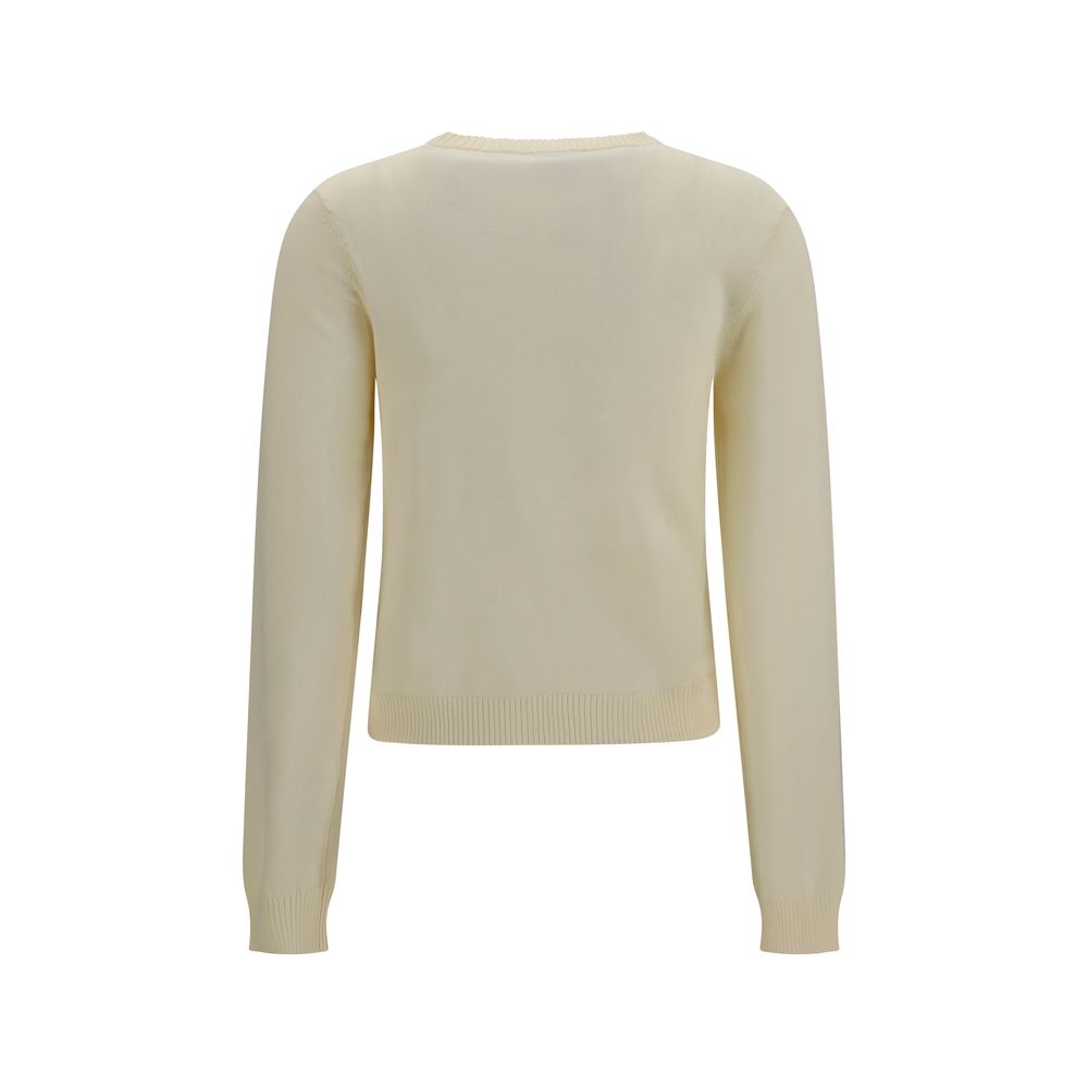 Diamond-Pattern Cotton Cardigan