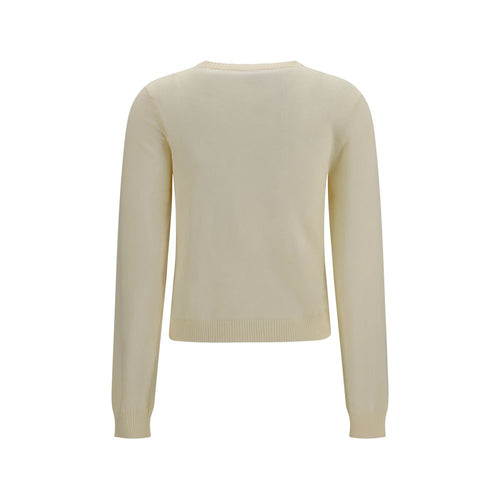Diamond-Pattern Cotton Cardigan