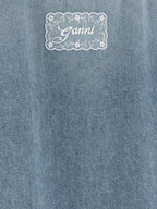 Light Blue Organic Cotton Mini Dress