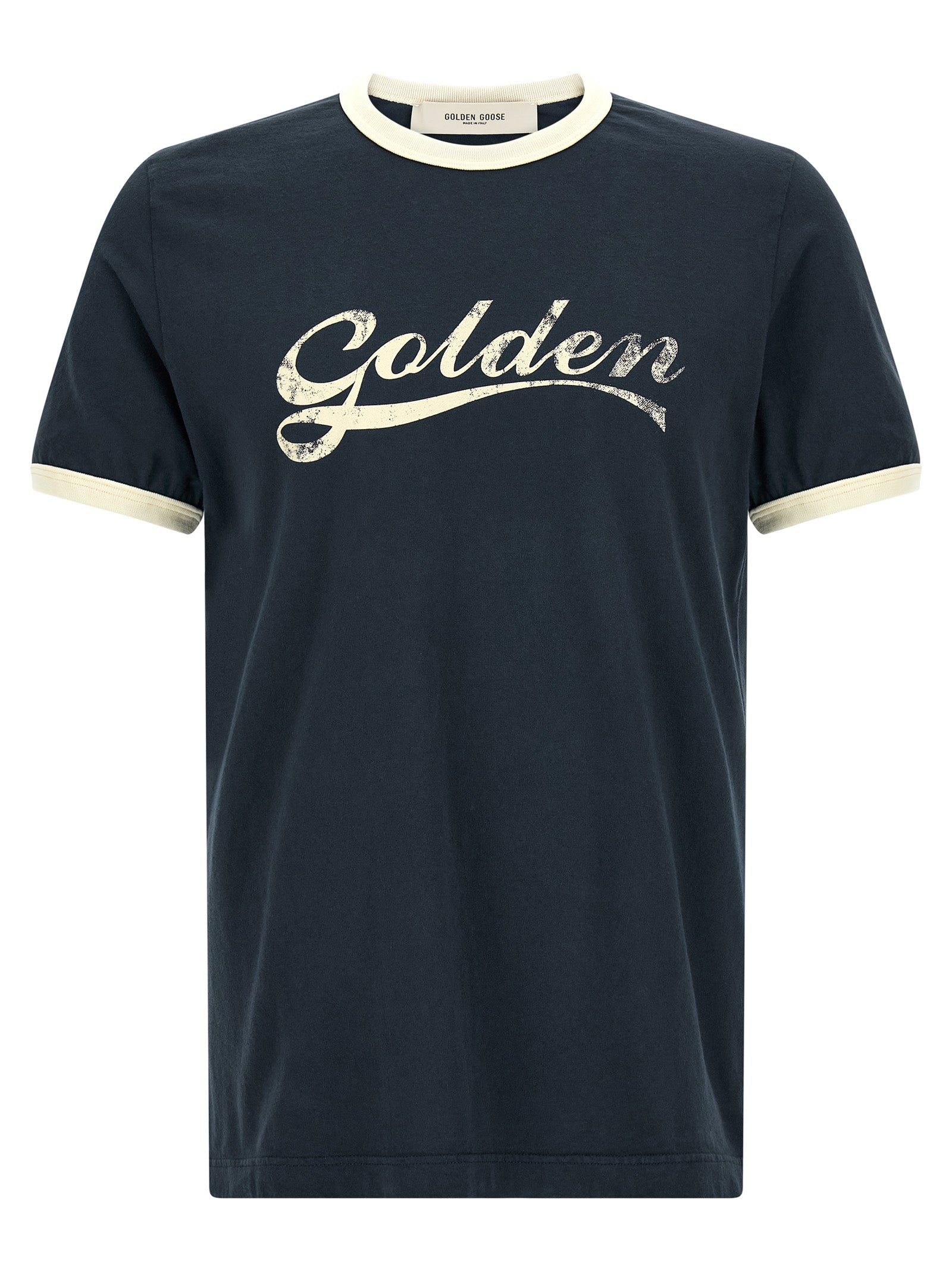 Blue Cotton Rollo T-Shirt