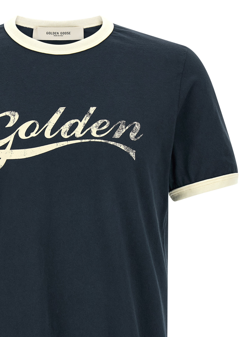 Blue Cotton Rollo T-Shirt