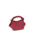 Grained Leather Bou Handbag