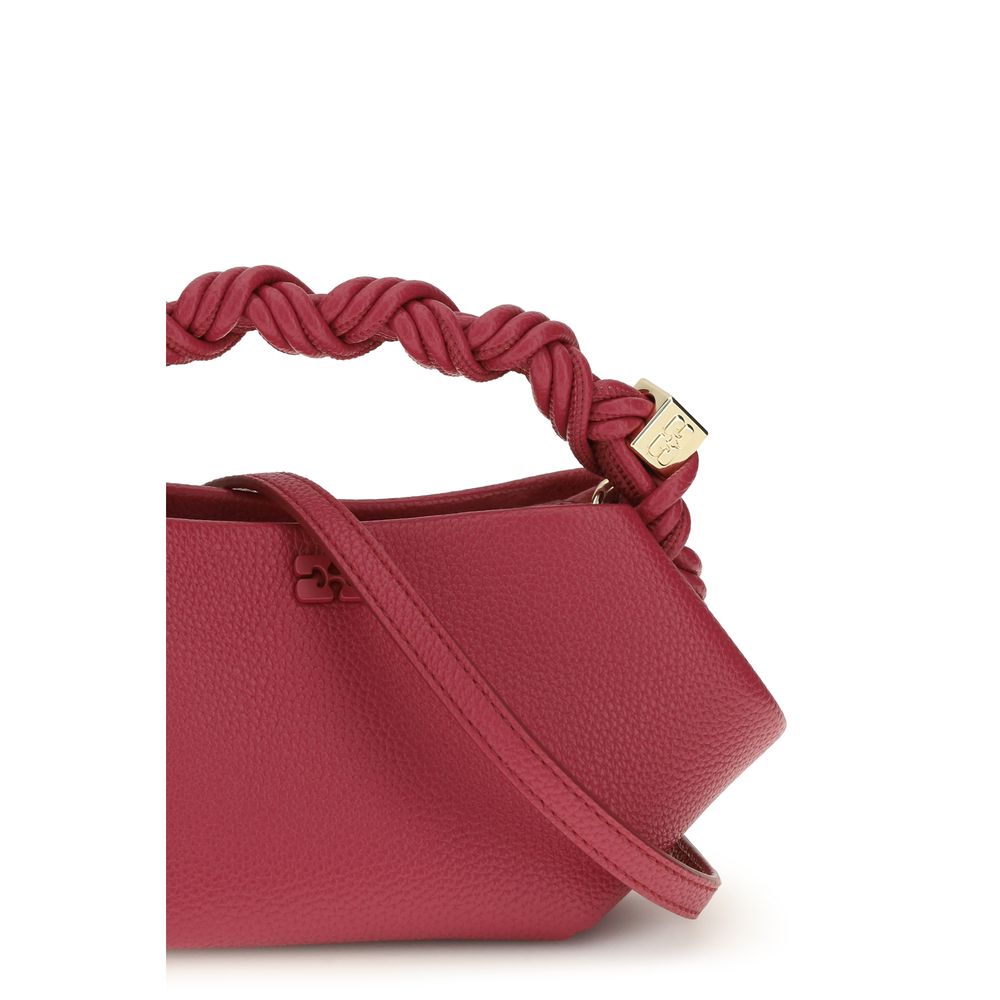 Grained Leather Bou Handbag