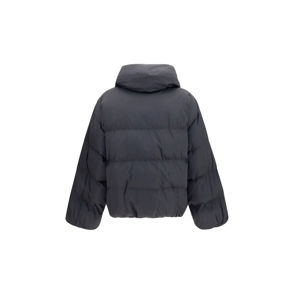Oversized Viscose Full-Length Jacket
