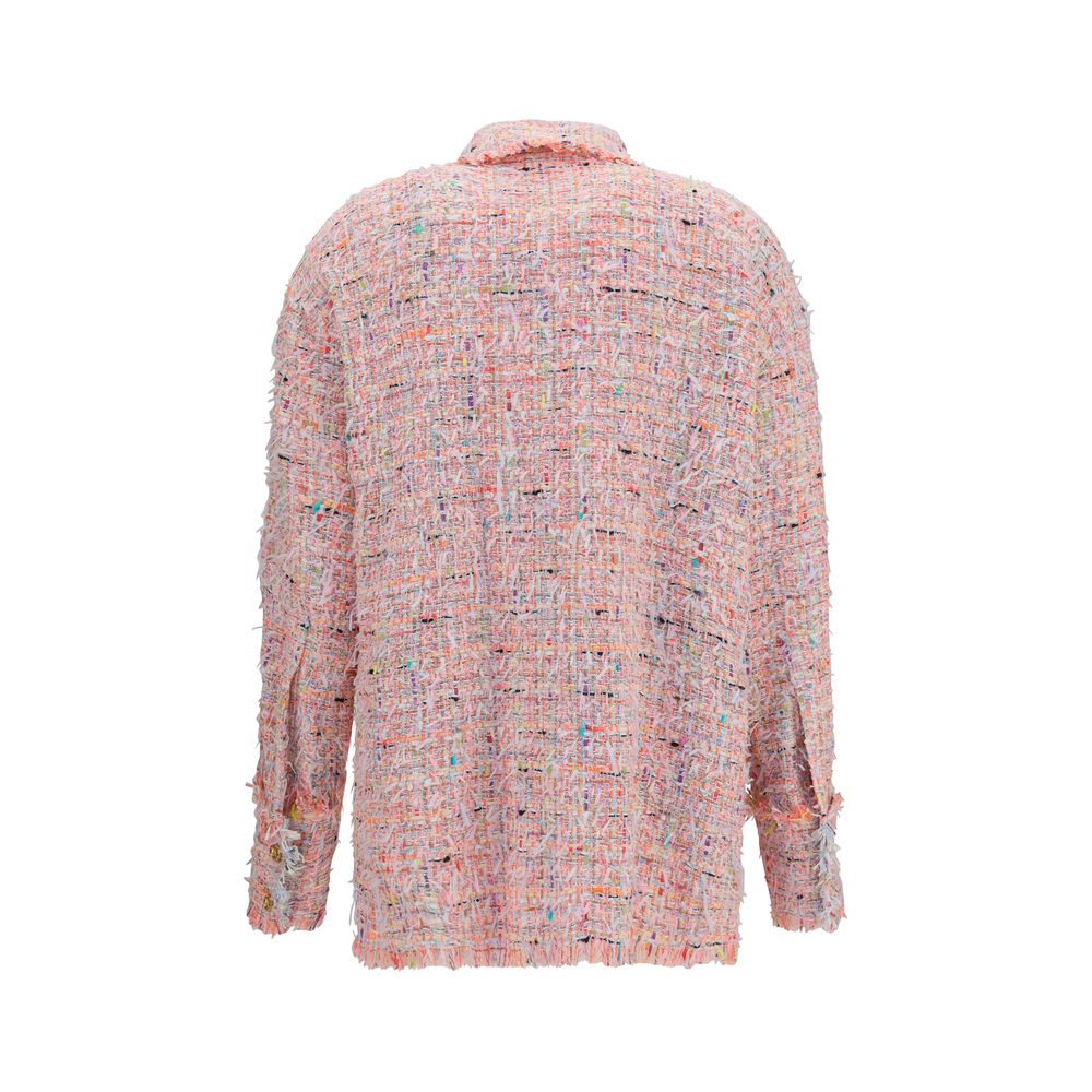 Multicolor Polyamide Tweed Shirt