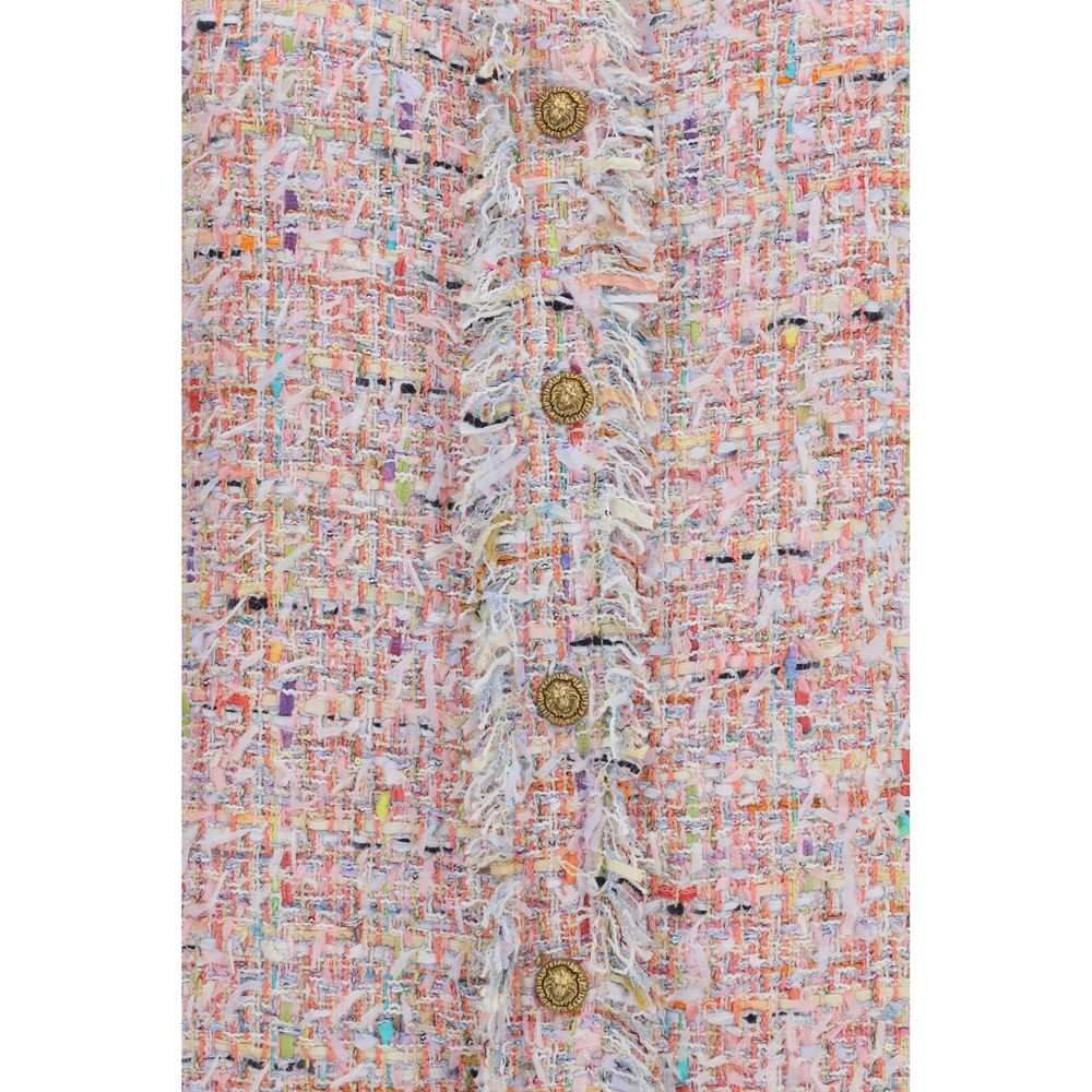 Multicolor Polyamide Tweed Shirt
