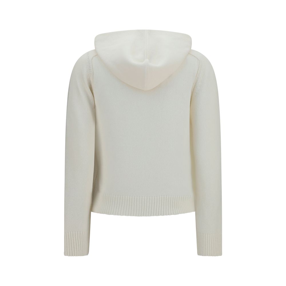 Wool Hooded Cardigan