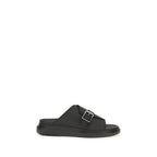 Calfskin Platform Slide Sandals