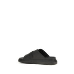 Calfskin Platform Slide Sandals