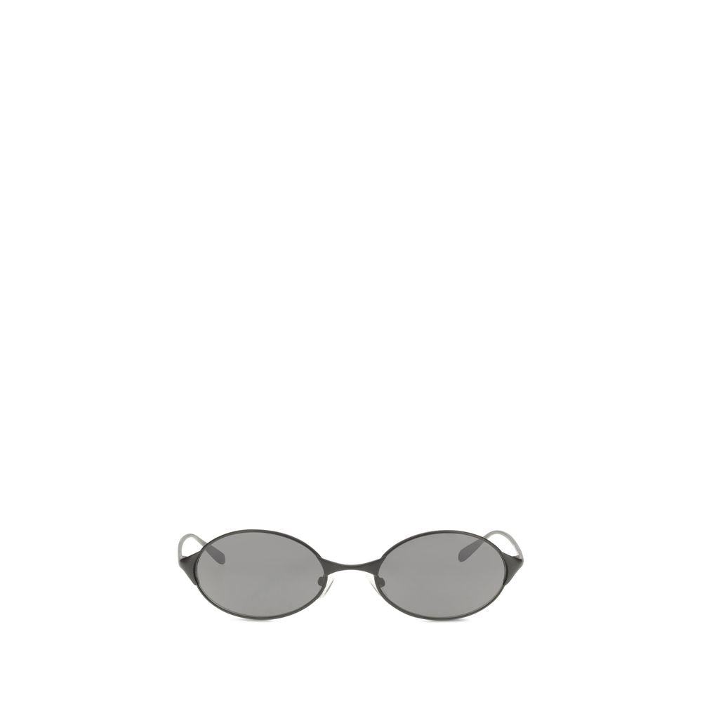 Gold-Tone Metal Neo Oval Sunglasses