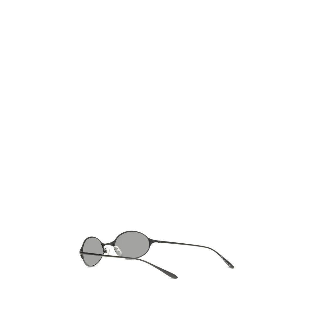 Gold-Tone Metal Neo Oval Sunglasses