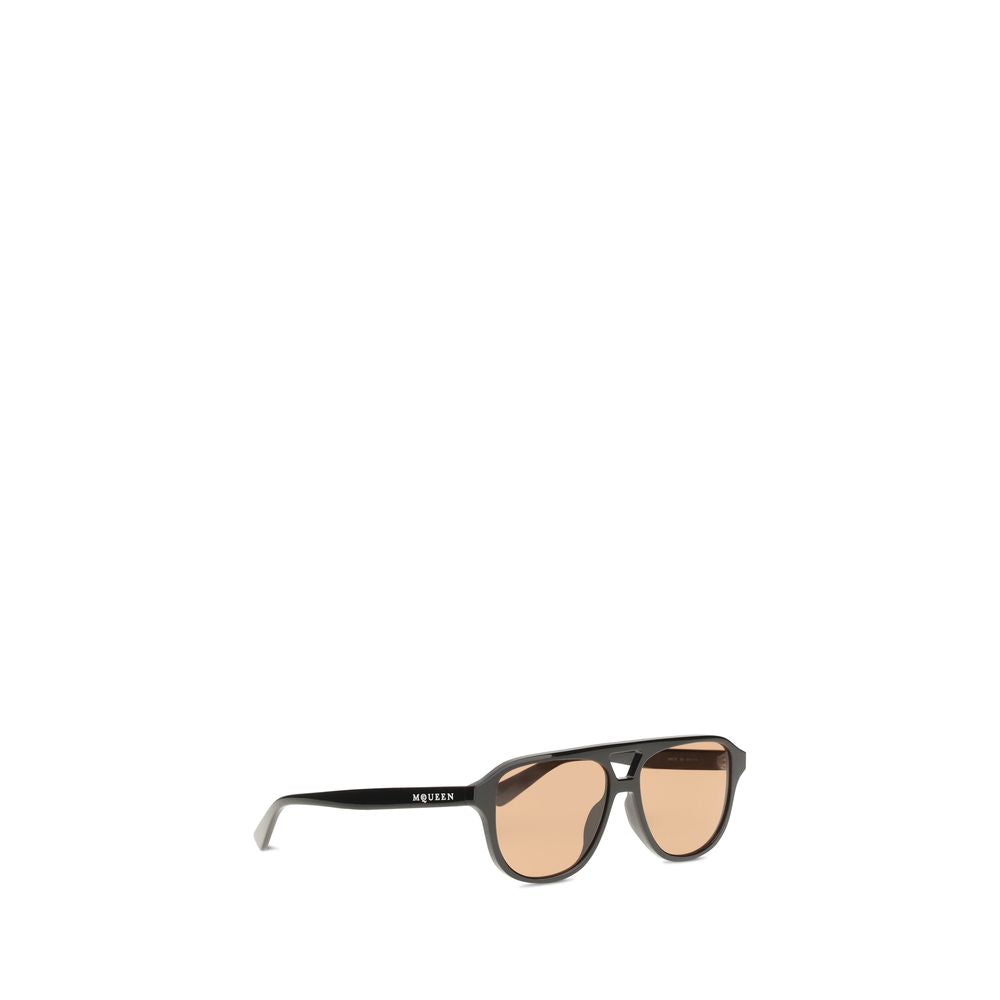 Polished Black Acetate Signature Essentials Sunglasses