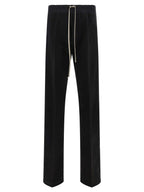 Dietrich Drawnstring Heavy Cotton Herringbone Trousers