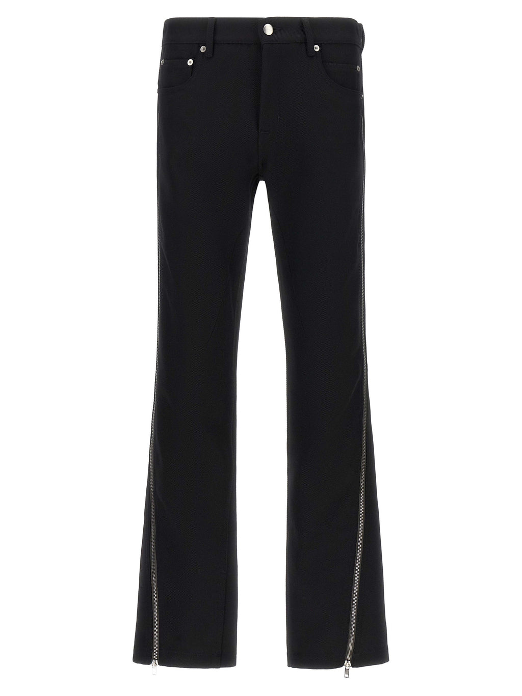 Black Virgin Wool Pants