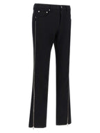 Black Virgin Wool Pants