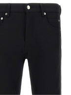 Black Virgin Wool Pants