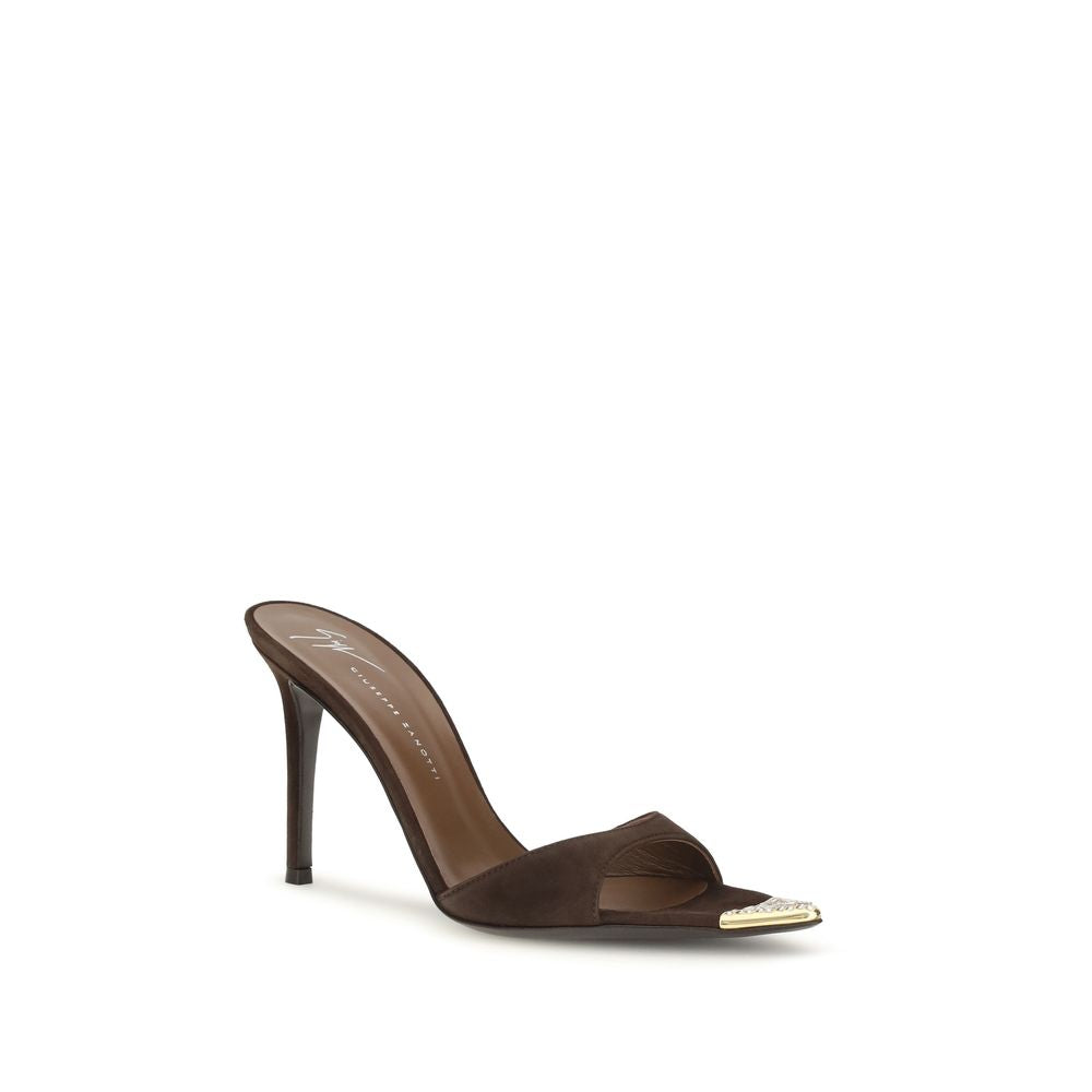 Calfskin Intrigo Jewelry Mules