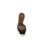 Calfskin Intrigo Jewelry Mules