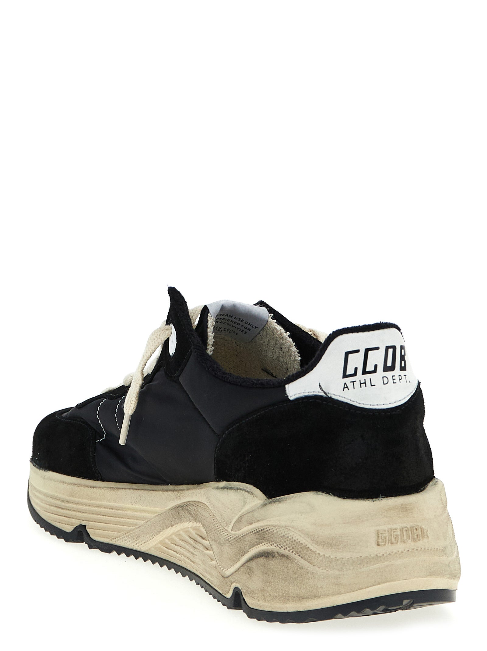 Running Sole Polyester Leather Sneaker