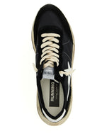 Running Sole Polyester Leather Sneaker