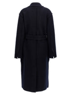Blue Wool‑Cashmere Jene Coat