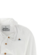 White Cotton Drunken Blouse