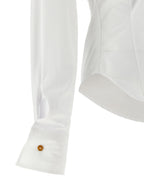 White Cotton Drunken Blouse