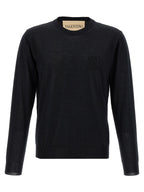 Black Virgin Wool Cardigan