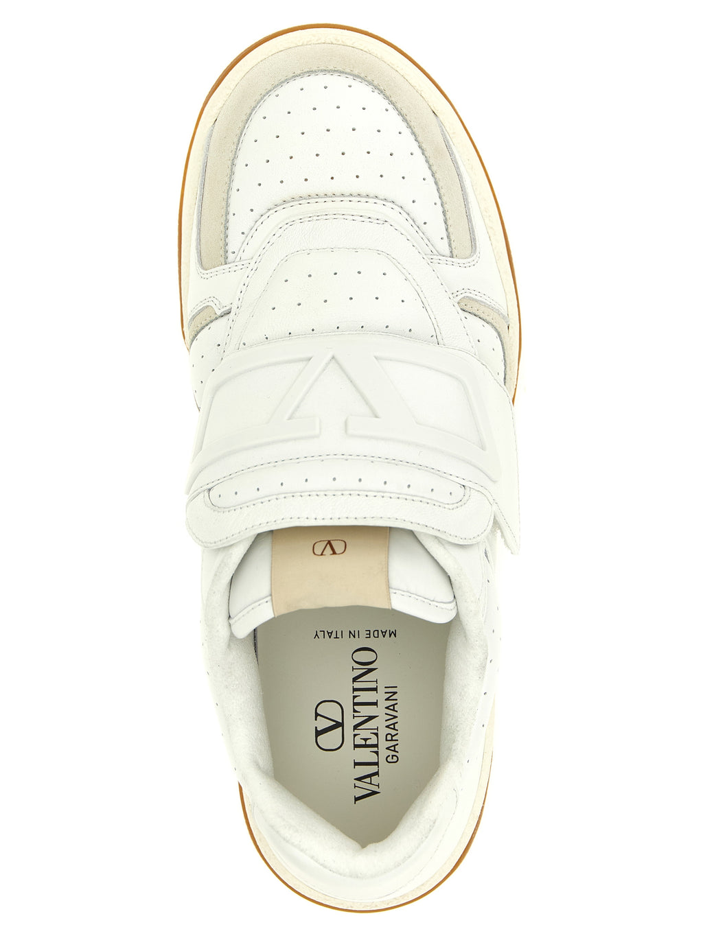 White Leather Joie de Jouer Sneakers