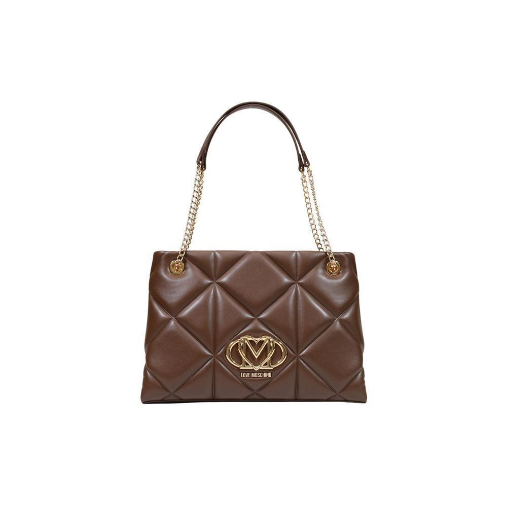 Large Quilted Polyurethane Handbag
