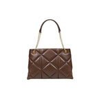Large Quilted Polyurethane Handbag