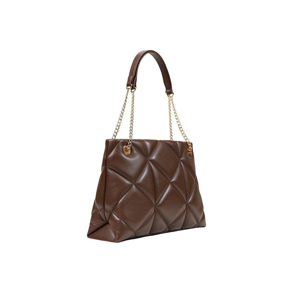 Large Quilted Polyurethane Handbag