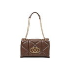 Medium Quilted Polyurethane Shoulder Bag