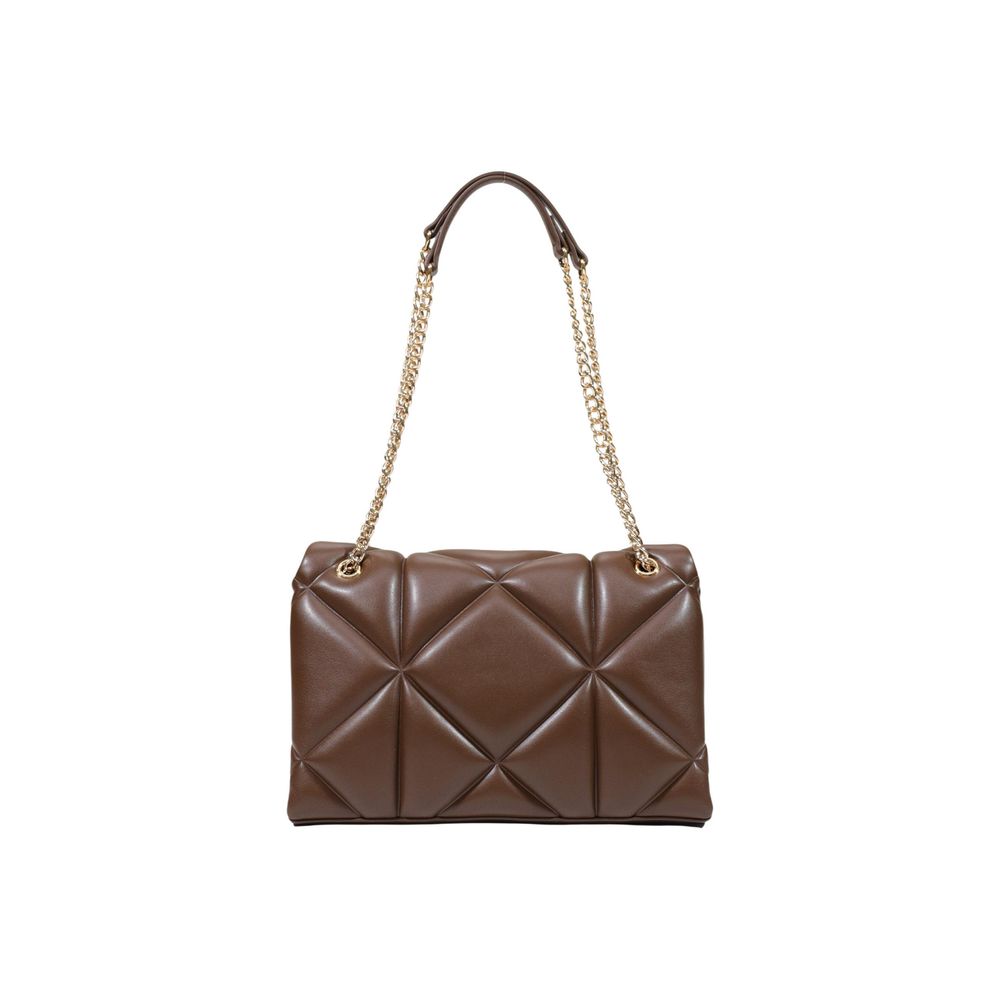 Medium Quilted Polyurethane Shoulder Bag