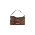 Medium Suede-Effect Polyester Handbag
