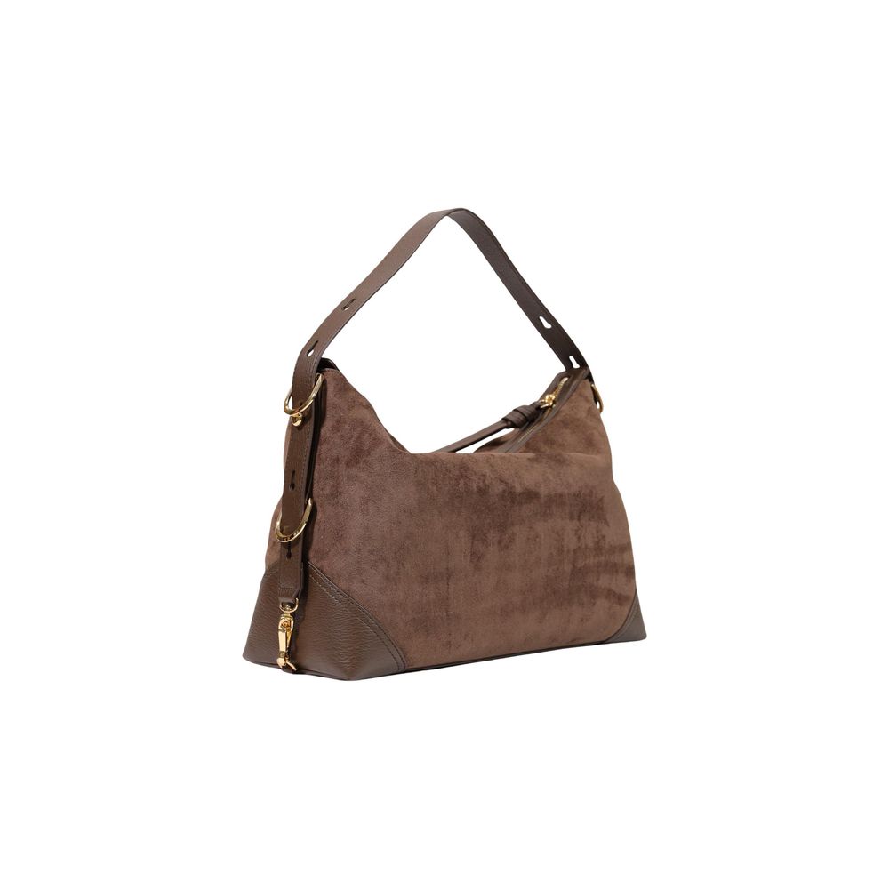 Large Velvet Polyester Handbag