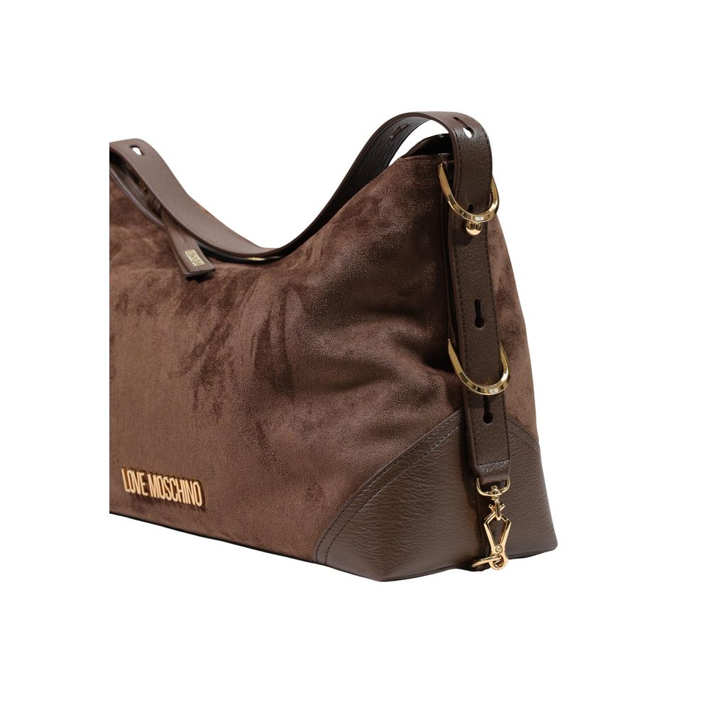 Large Velvet Polyester Handbag
