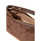 Large Velvet Polyester Handbag