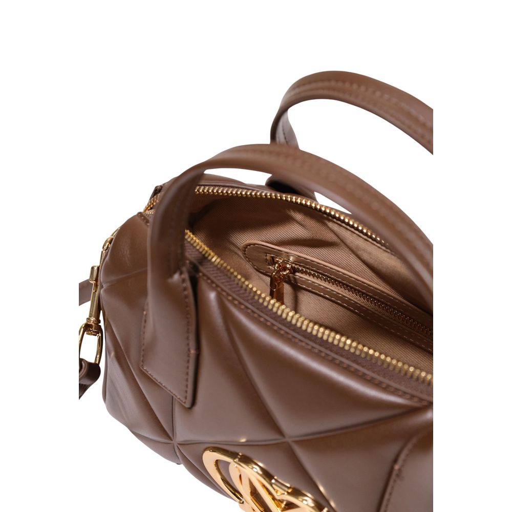 Medium Quilted Polyurethane Handbag
