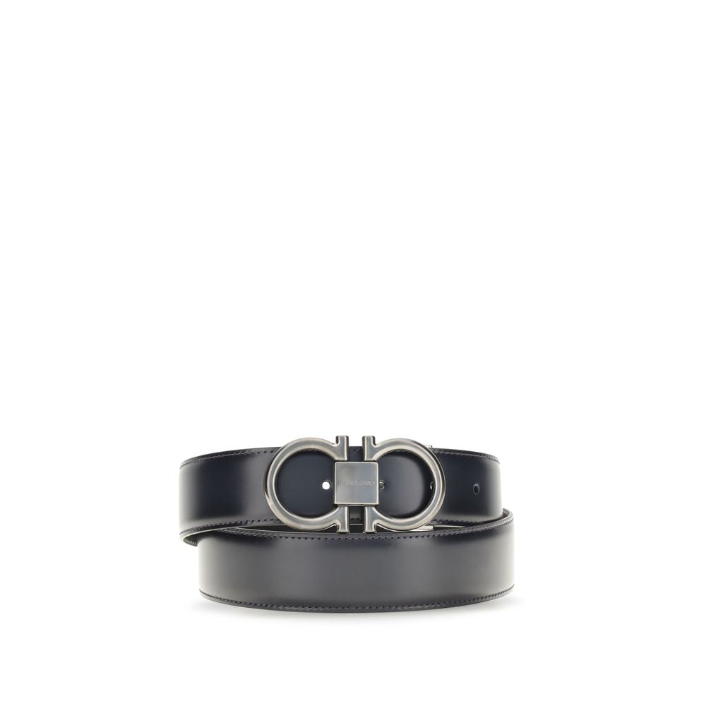 Calfskin Gancini Belt