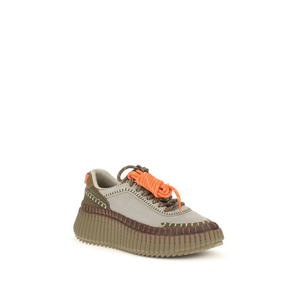 Nama Bicolor Polyurethane Sneakers