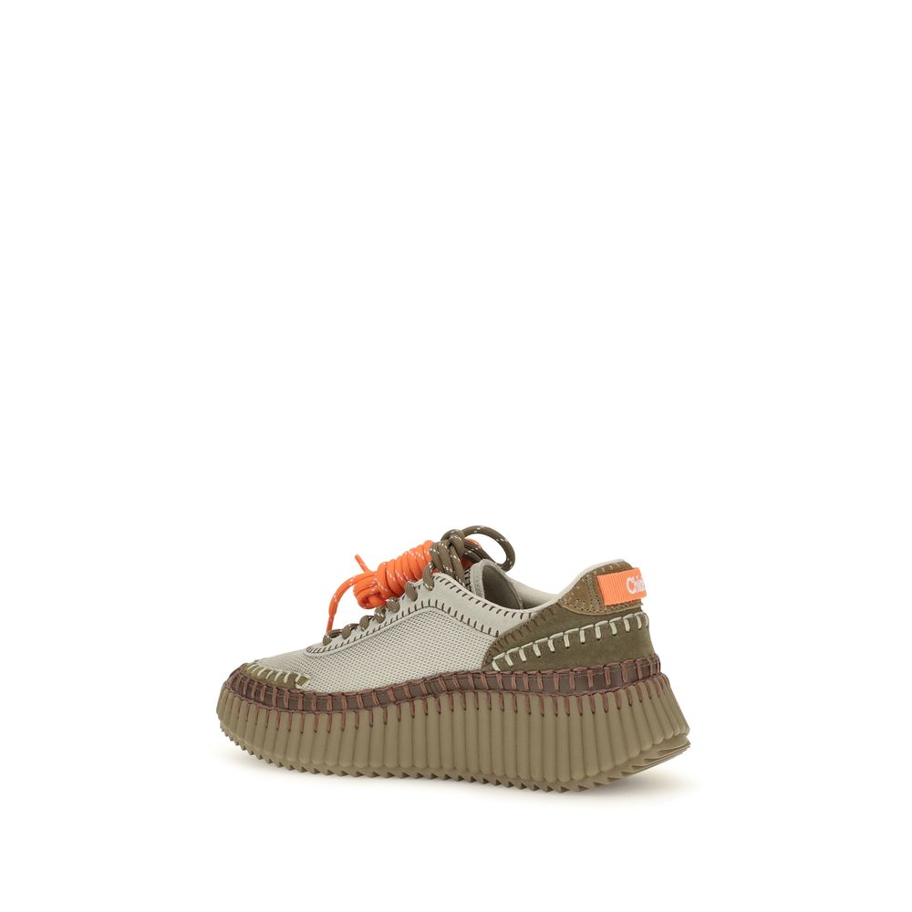 Nama Bicolor Polyurethane Sneakers
