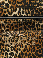 Oversized Leopard XXL Recycled Cotton Tote